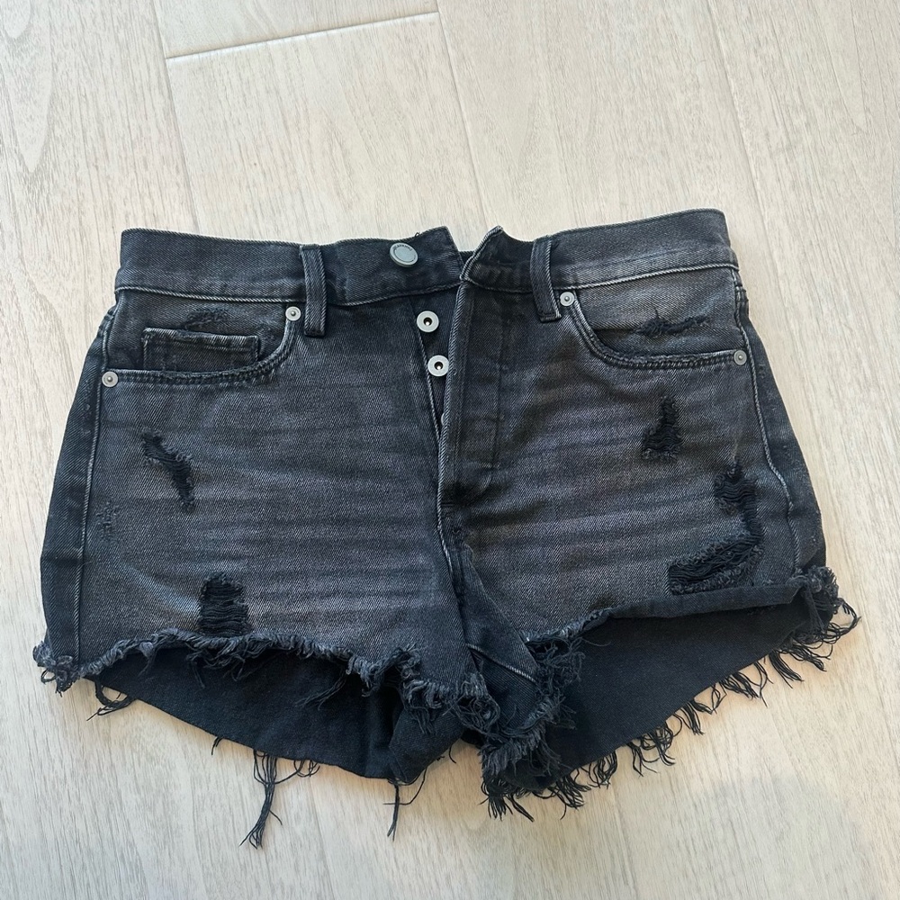 BLANKNYC Black Jean Shorts